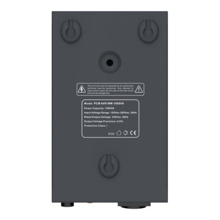 Стабилизатор напряжения POWERCOM WM-1000VA графитовый