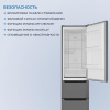 Холодильник многодверный   ZUGEL ZRFD200B черный