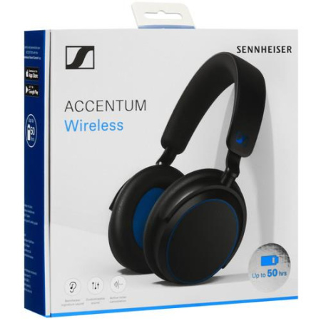 Беспроводные/проводные наушники Sennheiser Accentum  синий 2023