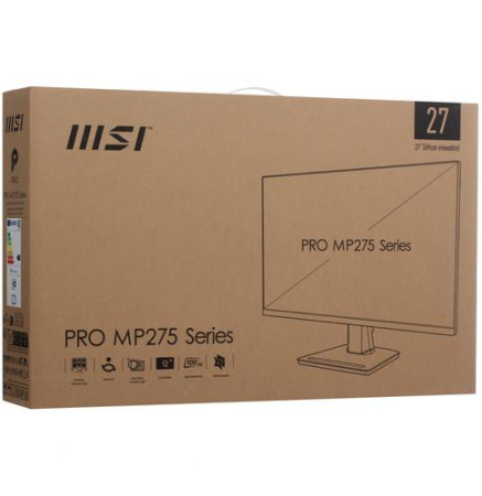 27" Монитор MSI PRO MP275Q черный