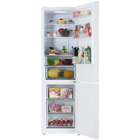 Холодильник с морозильником Haier CEF534CWRG белый