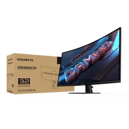 31.5" Монитор GIGABYTE GS32QCA черный