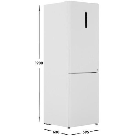 Холодильник с морозильником   Haier CEF536CWG белый