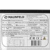 Холодильник Side by Side   MAUNFELD MFF177NFBE черный