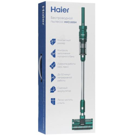 Вертикальный пылесос  Haier HVC150SH  зеленый
