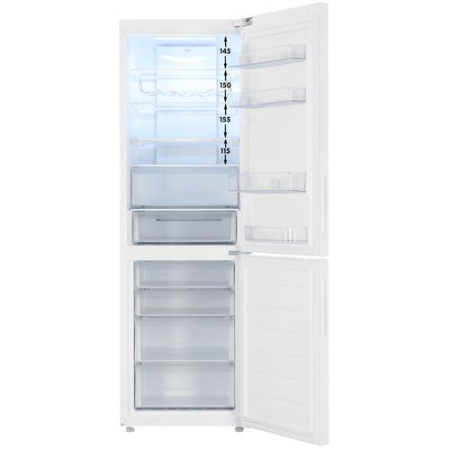 Холодильник с морозильником   Haier C4F637CWRGU1 белый