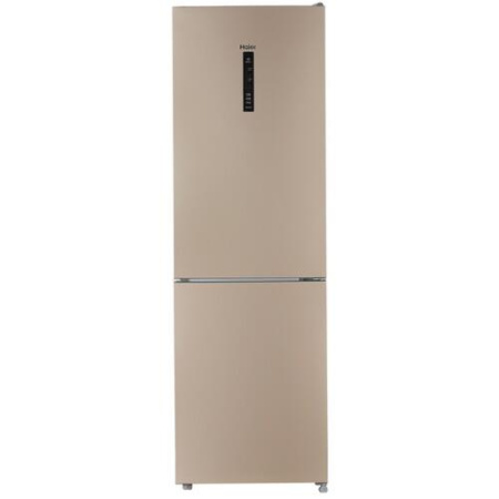 Холодильник с морозильником   Haier CEF535AGG золотистый