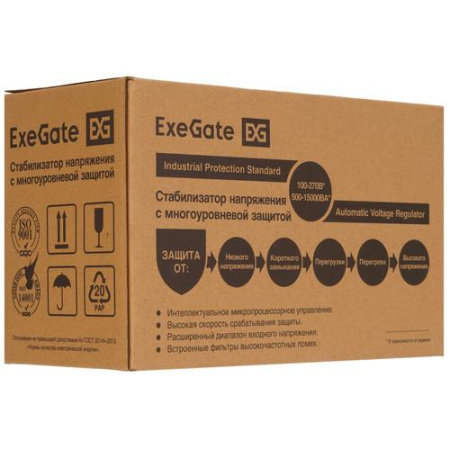 Стабилизатор напряжения ExeGate Expert AS-500