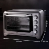 Мини-печь BQ EO1002B Steel-Black