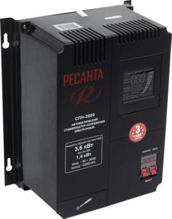Стабилизатор напряжения Ресанта СПН-3600