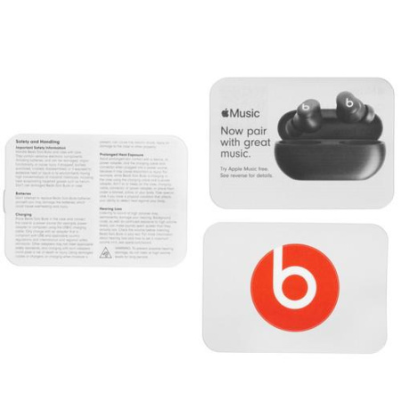 Наушники TWS Beats Solo Buds  черный 2024