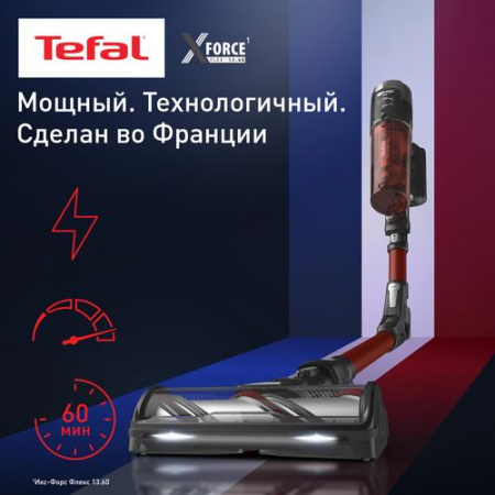 Вертикальный пылесос  Tefal Animal TY9A73WO  красный