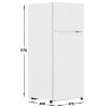 Холодильник компактный   Gorenje RF212FPW4 белый