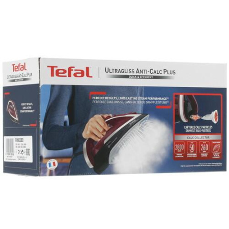 Утюг Tefal Ultragliss Plus FV6833E0 бордовый