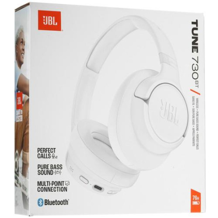 Беспроводные наушники JBL Tune 730BT  белый 2025