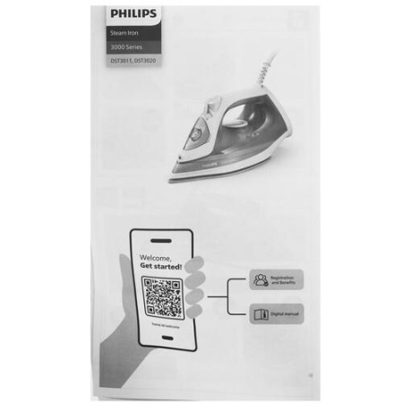 Утюг Philips DST3020/20 голубой